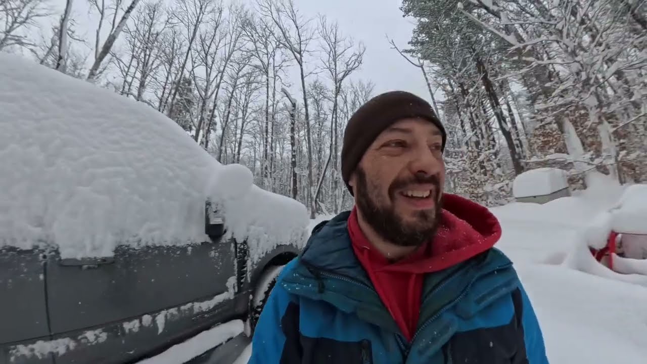 Lake effect snowstorm continues to dump snow on us! Will it ever stop?