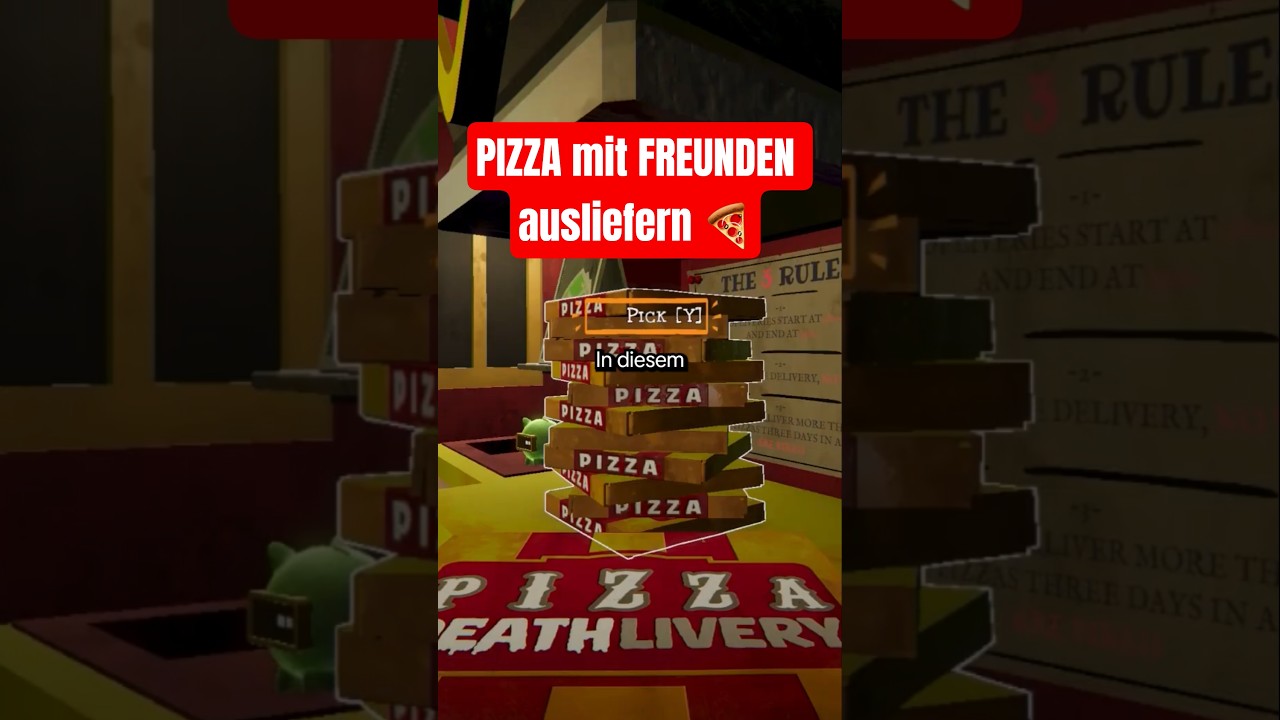 PIZZA mit FREUNDEN ausliefern "Pizza Deathlivery" 