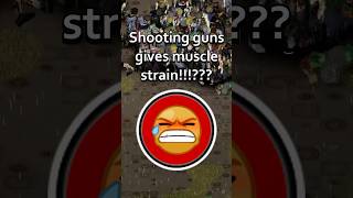 Shooting guns in Project Zomboid gives you muscle strain!!!??? [B42.16.3] #projectzomboid
