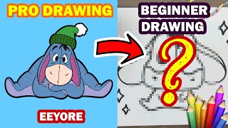 How To Draw Eeyore From Winnie The Pooh Step By Step For Beginner Daily Drawing Tutorial