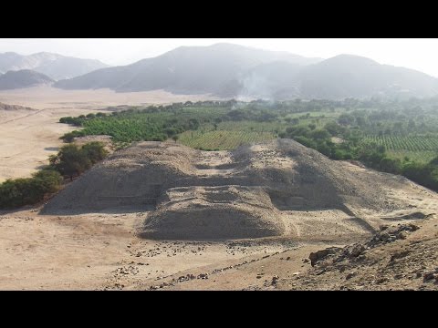 Archaeological Project NORTE CHICO, Peru. Fortaleza valley, Pativilca, Barranca, Caballete