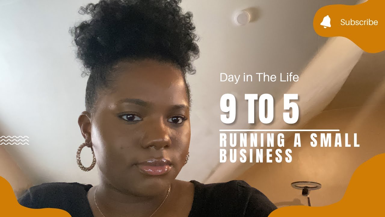 9-5 Work Day in My Life | Full Time Job while running a Small Business ...