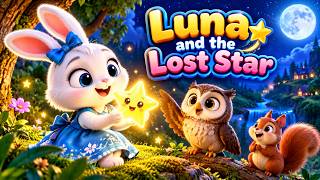 Luna and the Lost Star 🌟 | Magical Bedtime Story for Kids | Animated Fairy Tale