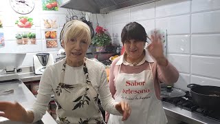 La mejor receta recuperada de la madre de Almudena Lomo en salsa y patatas especies.Sabor Artesano
