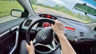 2009 Honda Civic Si (8th Gen)  POV Driving Impressions