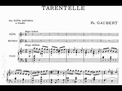 Philippe Gaubert - Tarentelle