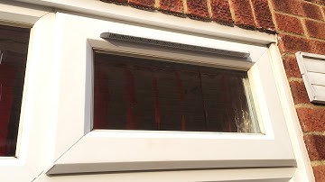 Fitting Trickle Vents