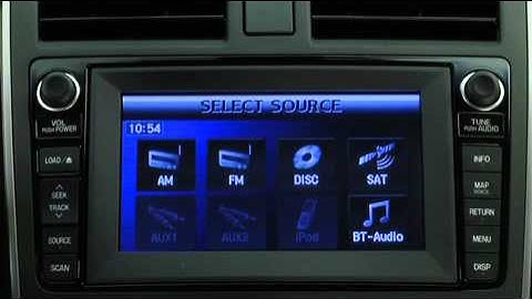 2011 - 2007 Mazda CX-9 Bluetooth Audio Streaming With Navigation Tutorial