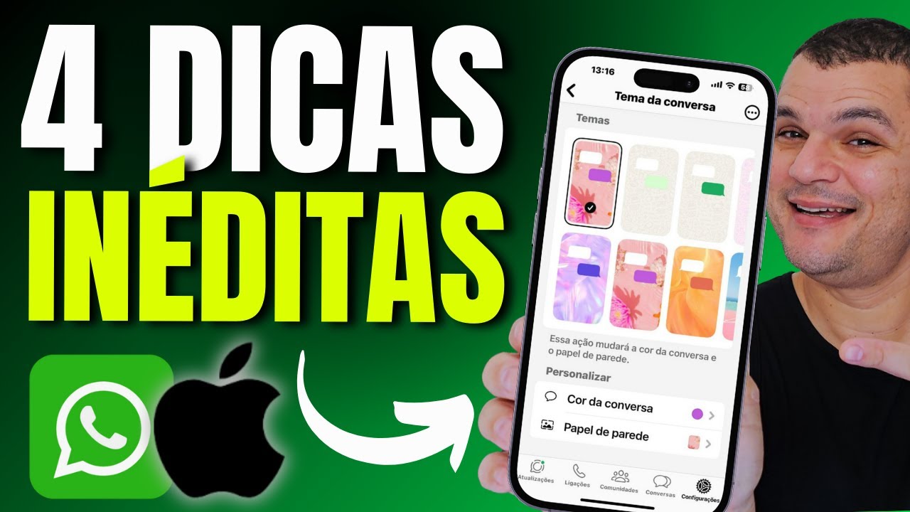 4 ATUALIZAÇÕES QUE CHEGARAM NO WHATSAPP DO IPHONE IOS QUE VOCÊ PRECISA CONHECER