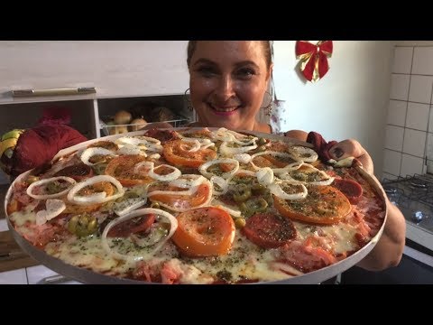 PIZZA CASEIRA DE LIQUIDIFICADOR