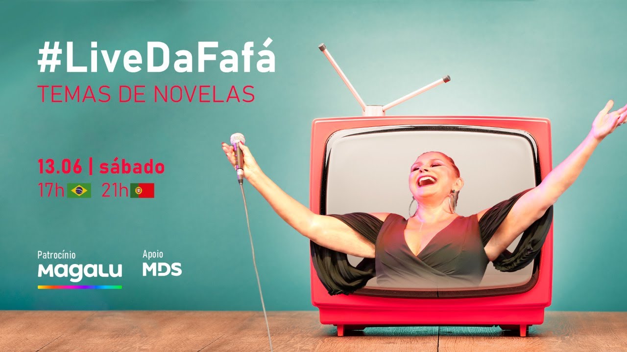 #LiveDaFafá Temas de Novelas - #FiqueEmCasa e Cante #Comigo #LiveDaFafá Temas de Novelas - #FiqueEmCasa e Cante #Comigo