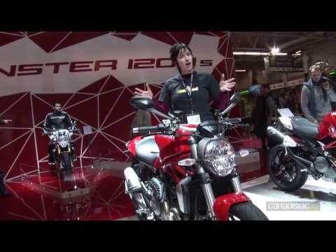 Vidéo: Salon de Milan 2013 : Ducati Monster 1200 la plus belle
