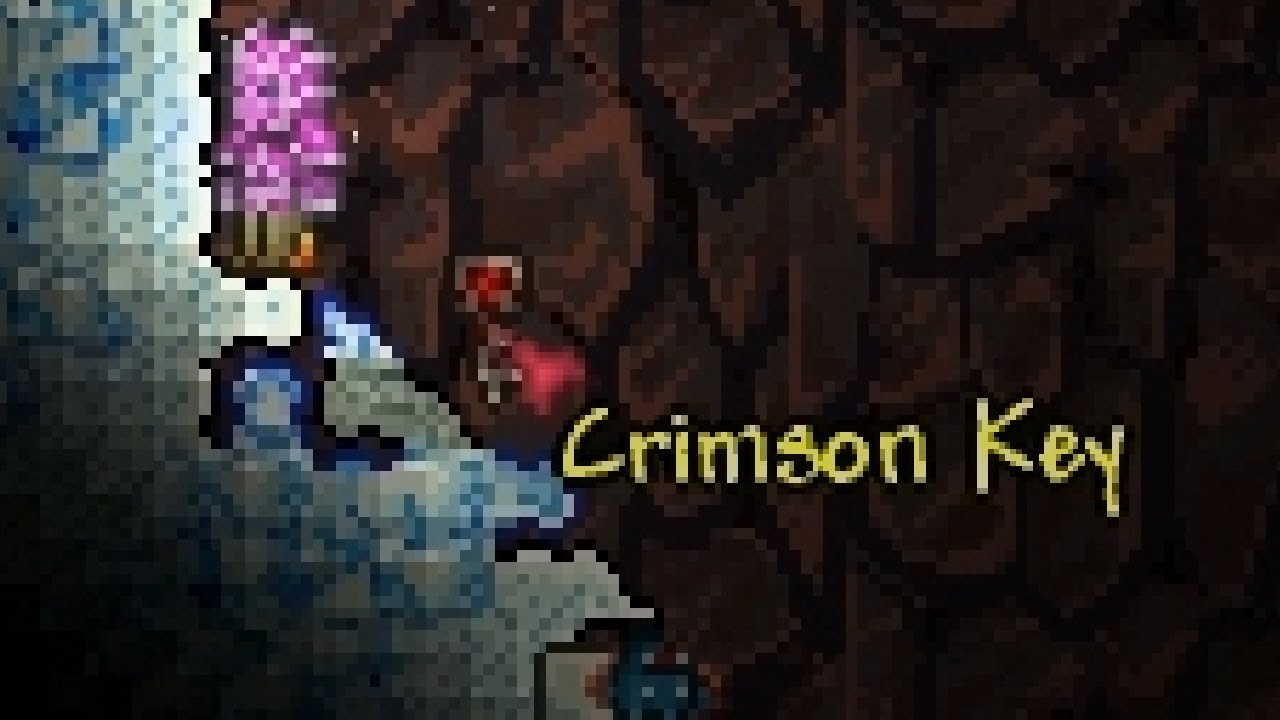 ive been trying to get the blindfold and megaphone for 20 minutes, instead  i got 2 crimson keys. : r/Terraria