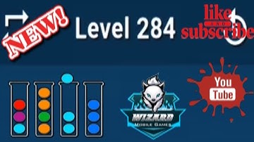 Ball Sort Puzzle Level 284 Color Sorting Games Level 284