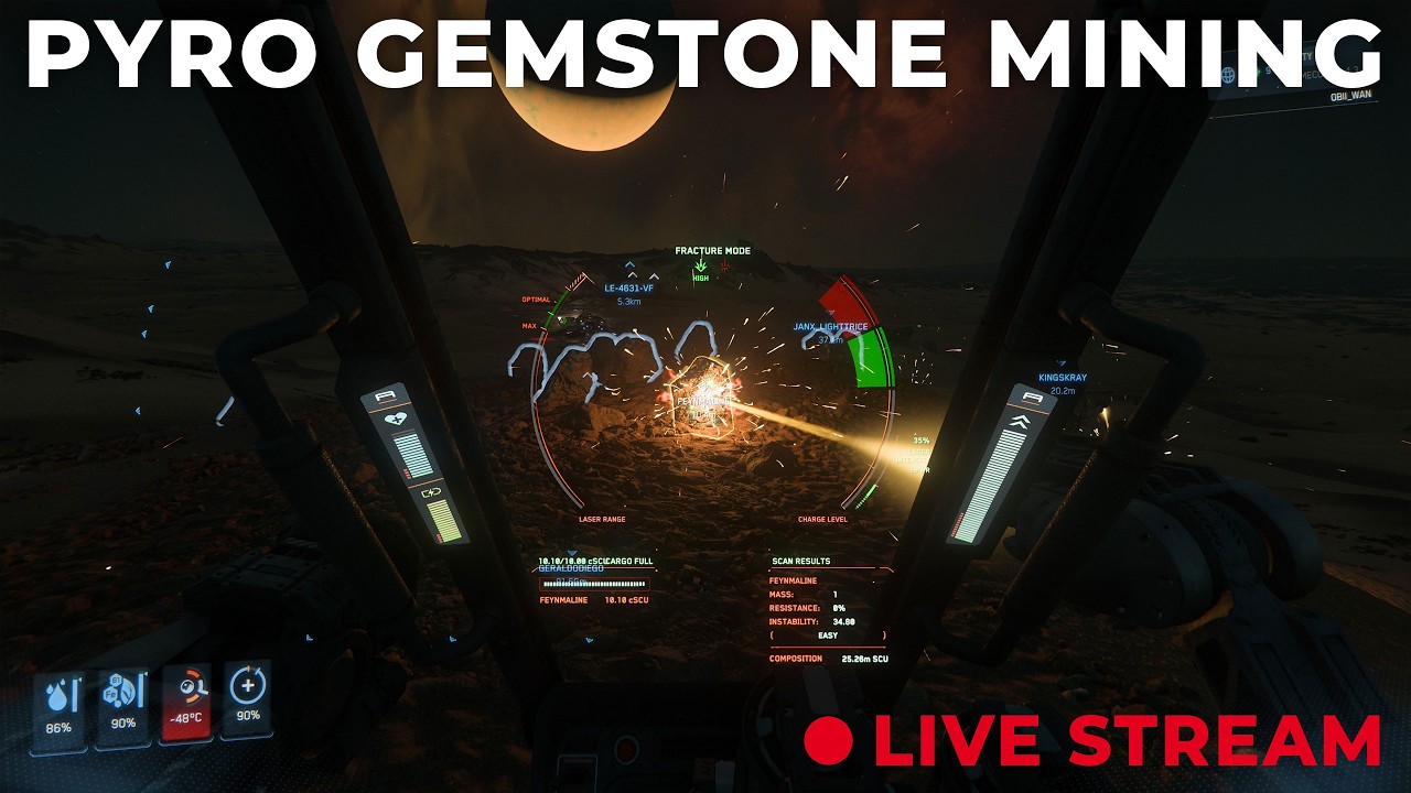 Sunday Morning Gemstone Mining in Pyro - Grinding the Pembroke/Novikov Blueprints