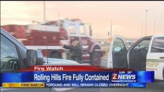 10/14 5pm Rolling Hills Fire