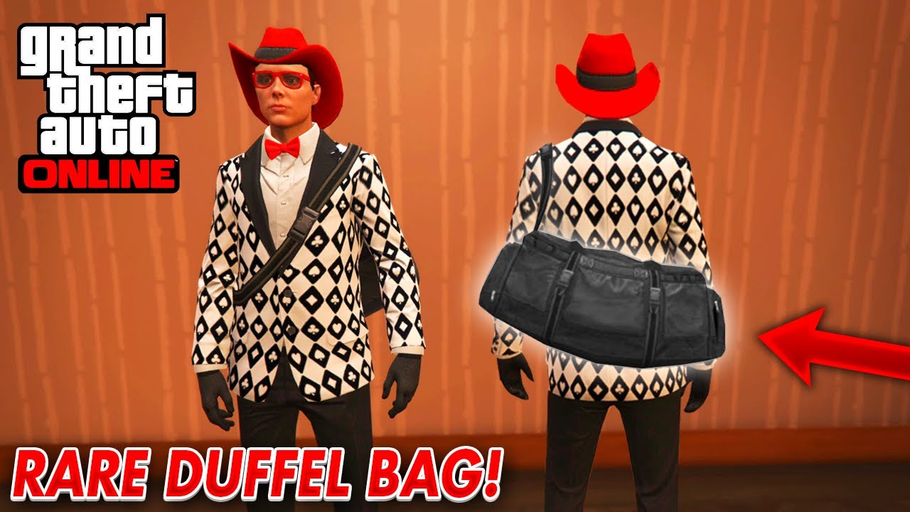 *EASILY* GET DUFFEL BAG ON ANY OUTFIT IN GTA 5 ONLINE SOLO DUFFEL BAG