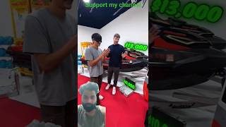 Mr Lewis vs Lamborghini the ultimate challenge🏎🏎🔥#