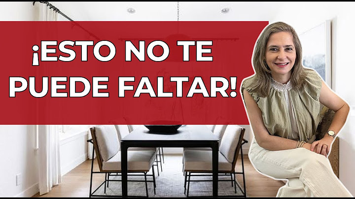 ¡INDISPENSABLES PARA TU COMEDOR! Los básicos que no te pueden faltar
