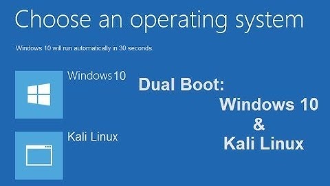 How to Create Dual Boot | Kali Linux with Windows 10  in 2021