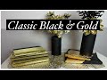 Bling Books in Classic Black & Gold