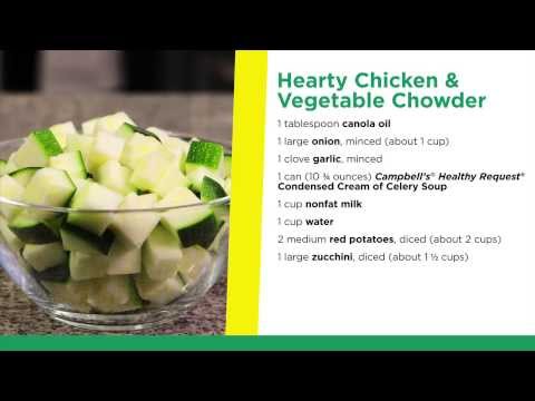 Campbell's Heart-Healthy Recipe: Hearty Chicken & Vegetable Chowder