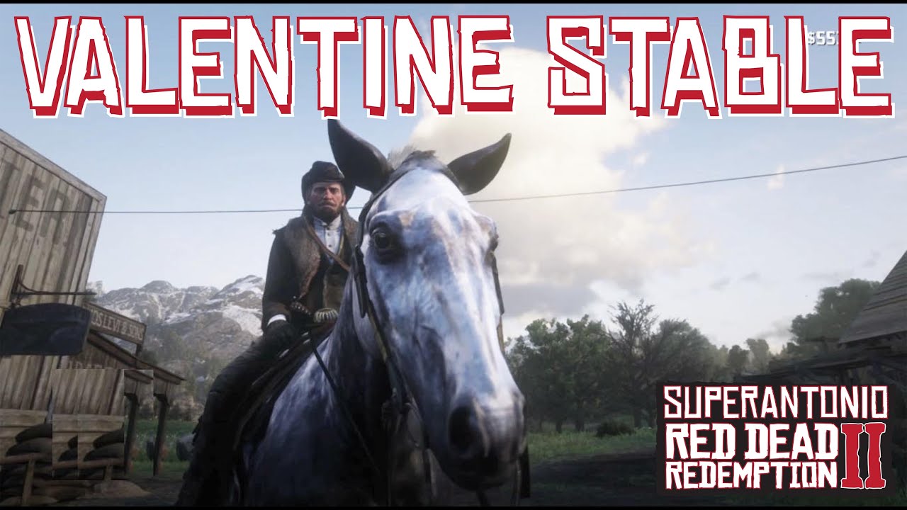 An Overview Of The Horses At The Valentine Stable In Red Dead Redemption 2 Youtube