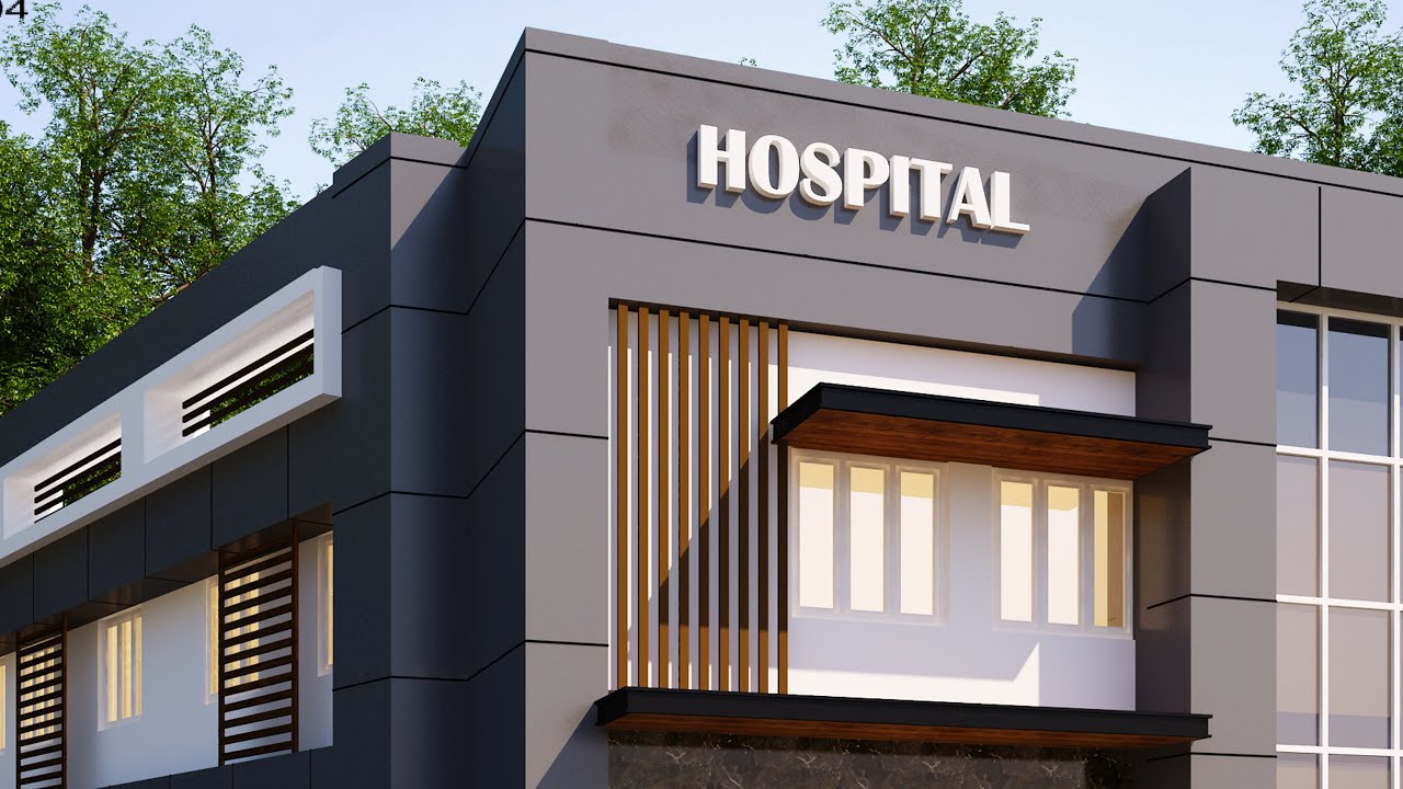 PROPOSED HOSPITAL COMPLEX OTTAPALAM ,Designed By Shine Builders