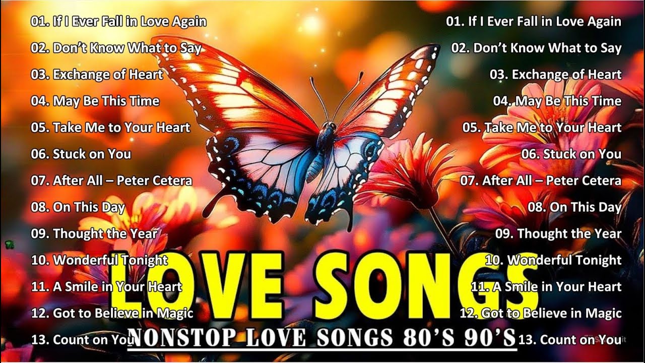 Oldies But Goodies ♥ Love Songs 80s 90s ♥ WestLife, MLTR, Boyzone,Cher & Peter Cetera,David Pomeranz