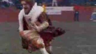 Burger King King Scores A Td On The Scramble