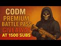CODM BP giveaway at 1.5k subs | CODM Live #shorts #codm #codmobile #callofdutymobile