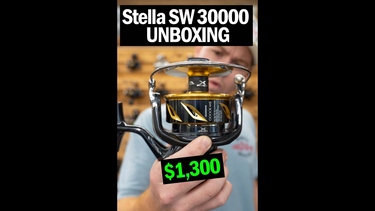 Shimano Stella SW 30000 Unboxing 
