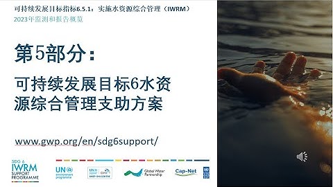 SDG 651 2023 Monitoring Overview (Chinese) Part 5: Support Programme