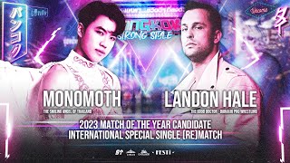 2024.03.23 - LANDON HALE vs MONOMOTH 2 - SETUP Thailand Wrestling