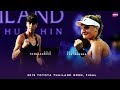 Dayana Yastremska vs. Ajla Tomljanovic | 2019 Toyota Thailand Open Final | WTA Highlights