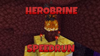[FWR] Herobrine Speedrun - [47.306]