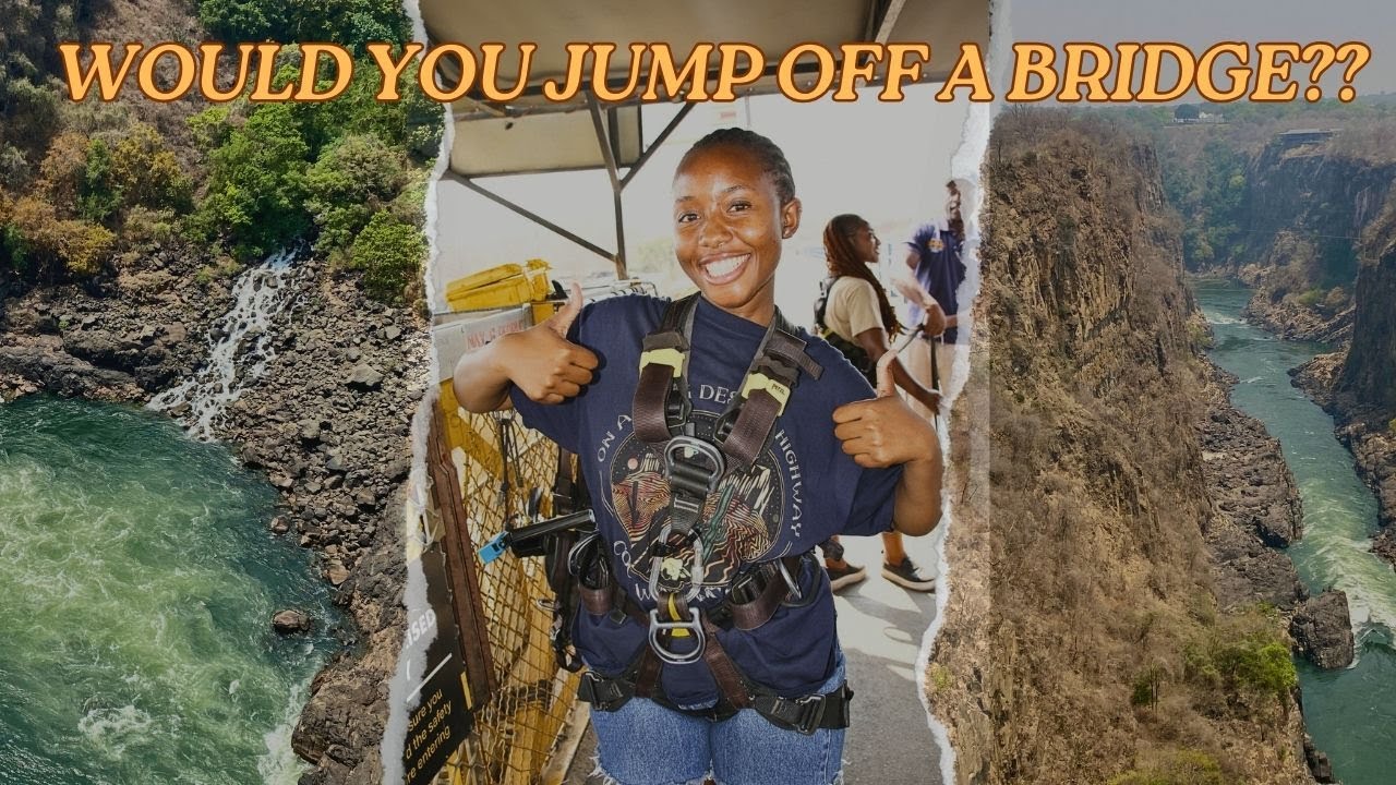 JUMPED OFF A BRIDGE THE OTHER DAY - YouTube