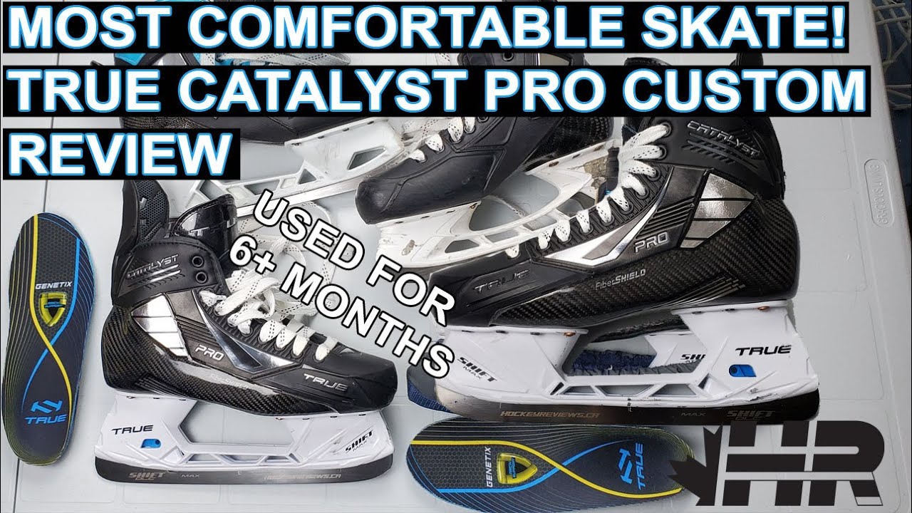 True Two-Piece Goalie Skate Customization Process and Review