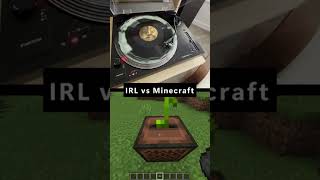 Vinyl Record vs. Minecraft