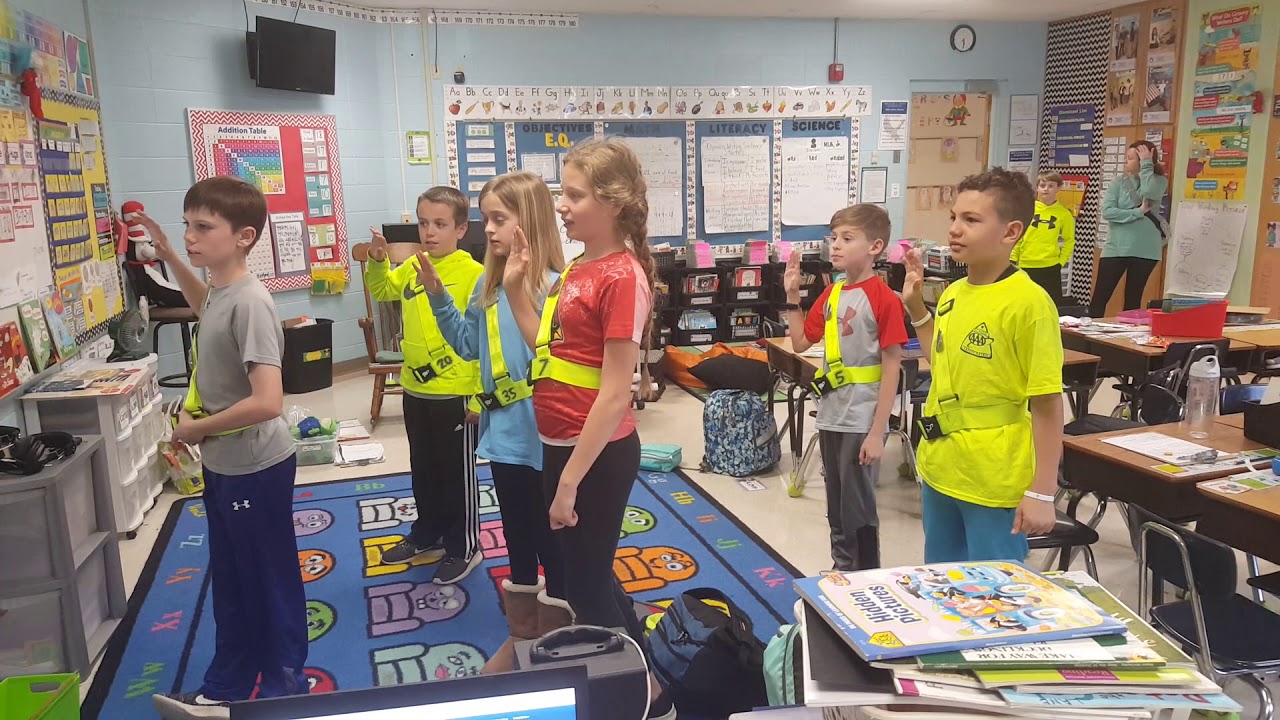 AAA Safety Patrols saying the patrol pledge YouTube