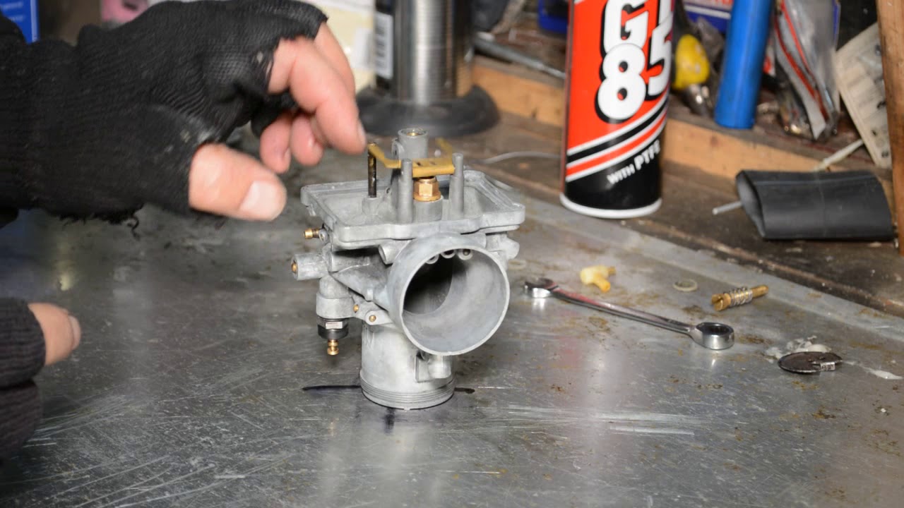2.3 Yamaha DT400 B carburetor refurbishment YouTube
