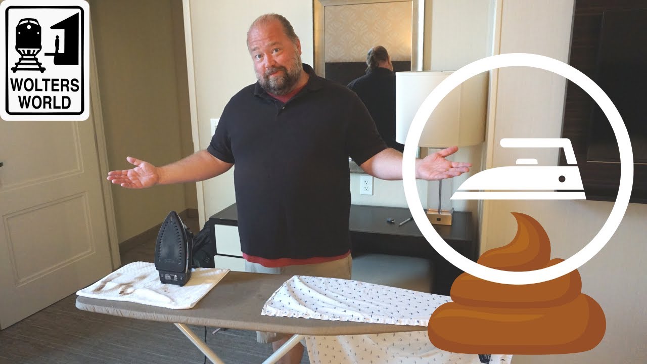 Do this BEFORE you use a Hotel Iron!!! YouTube