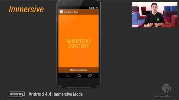 DevBytes   Android 4 4   Immersive Mode Portuguese