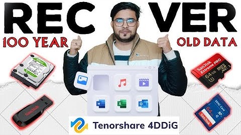 [4DDiG] The Best Data Recovery Software 2022 | Recover Deleted Files From Windows {2022}