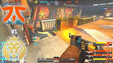 fnatic vs MAD Lions - Flashpoint 2 | CSGO HIGHLIGHTS
