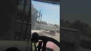 backing up semi