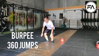 Exercise Library: Burpee 360 Jumps