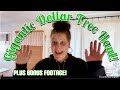 Large dollar tree haul  plus bonus walkthrough footage february 27 2024