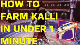 How to Farm Kalli in Less Than a Minute in Destiny 2 Last Wish Raid