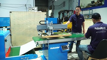 MÁY IN TÚI BĂNG TẢI 3/4 | MÁY IN LỤA ROBOWIND | 0903 859 298